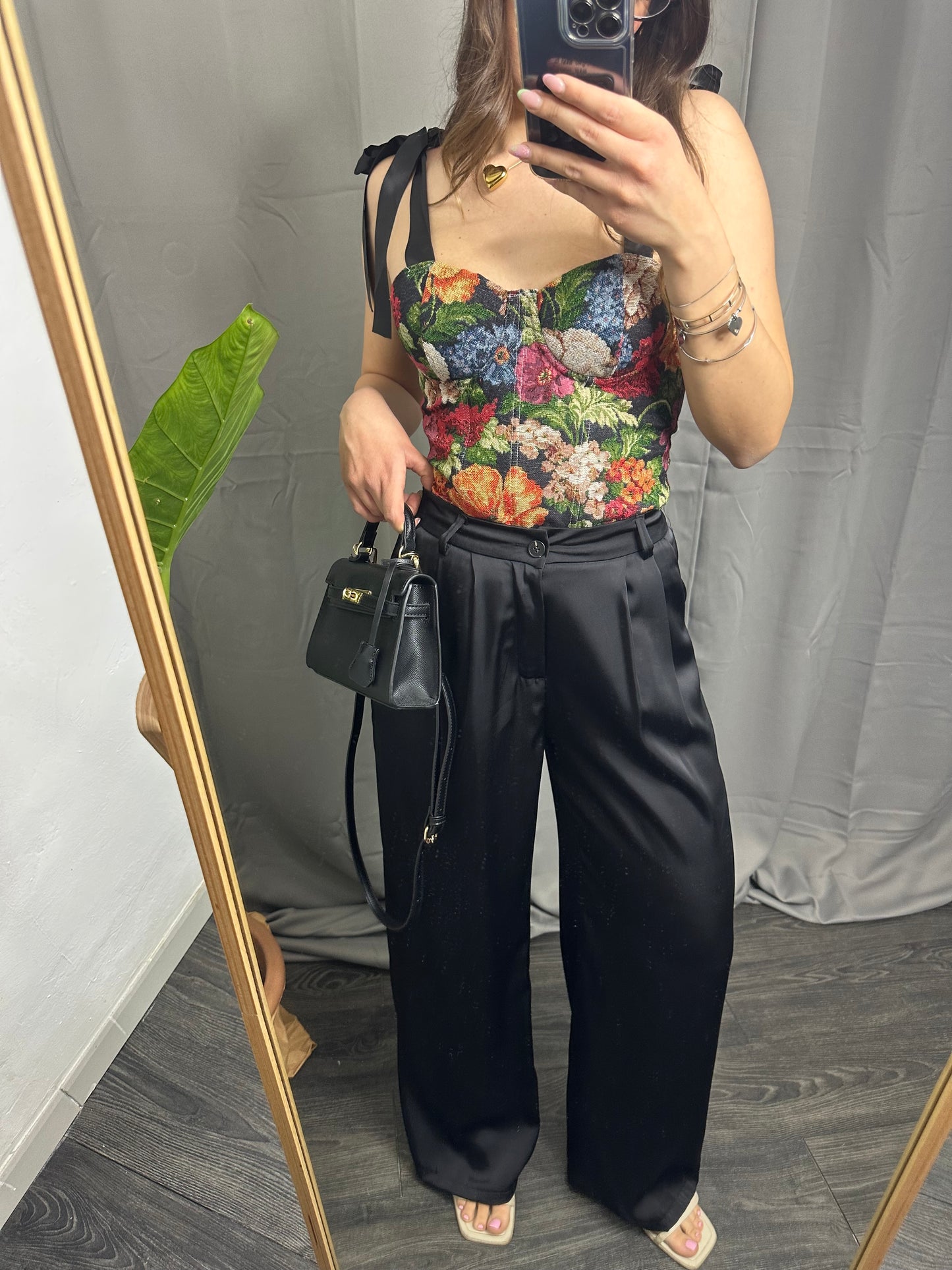 PANTALONE RASO nero