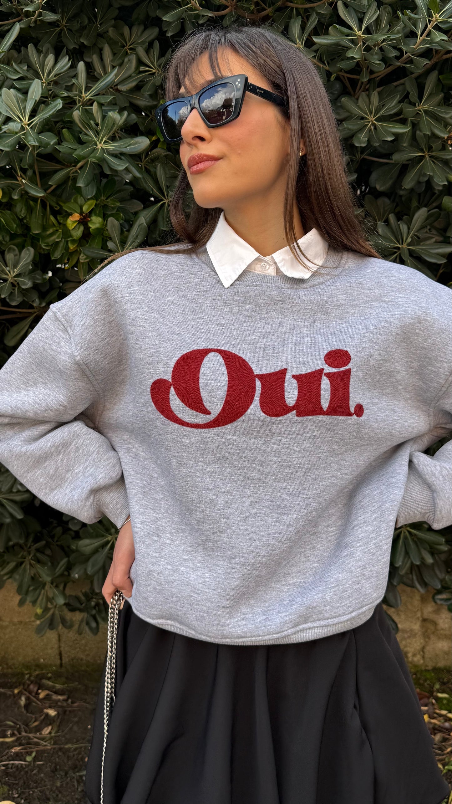 Felpa "OUI"