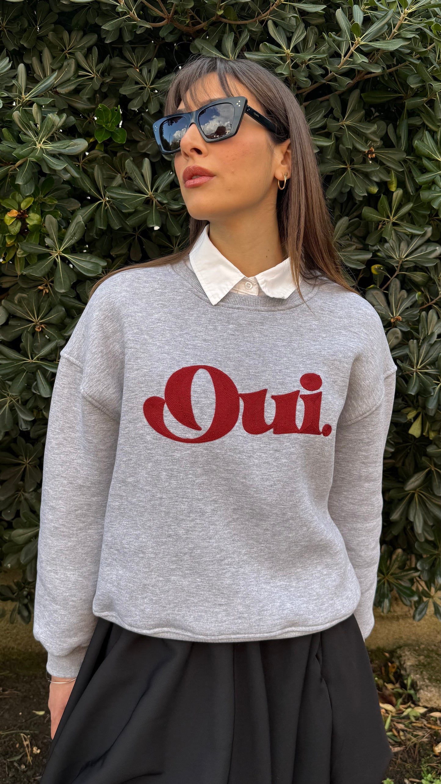 Felpa "OUI"